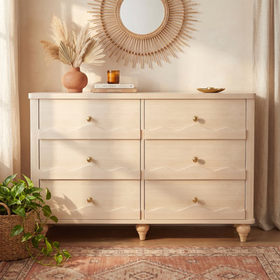 Abson 43.3" Dresser With Wood Drawers