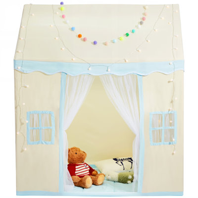 Tente de jeu durable pour enfants avec tapis et lampe, idéale pour le plaisir intérieur et extérieur, convient aux tout-petits de 1 à 5 ans