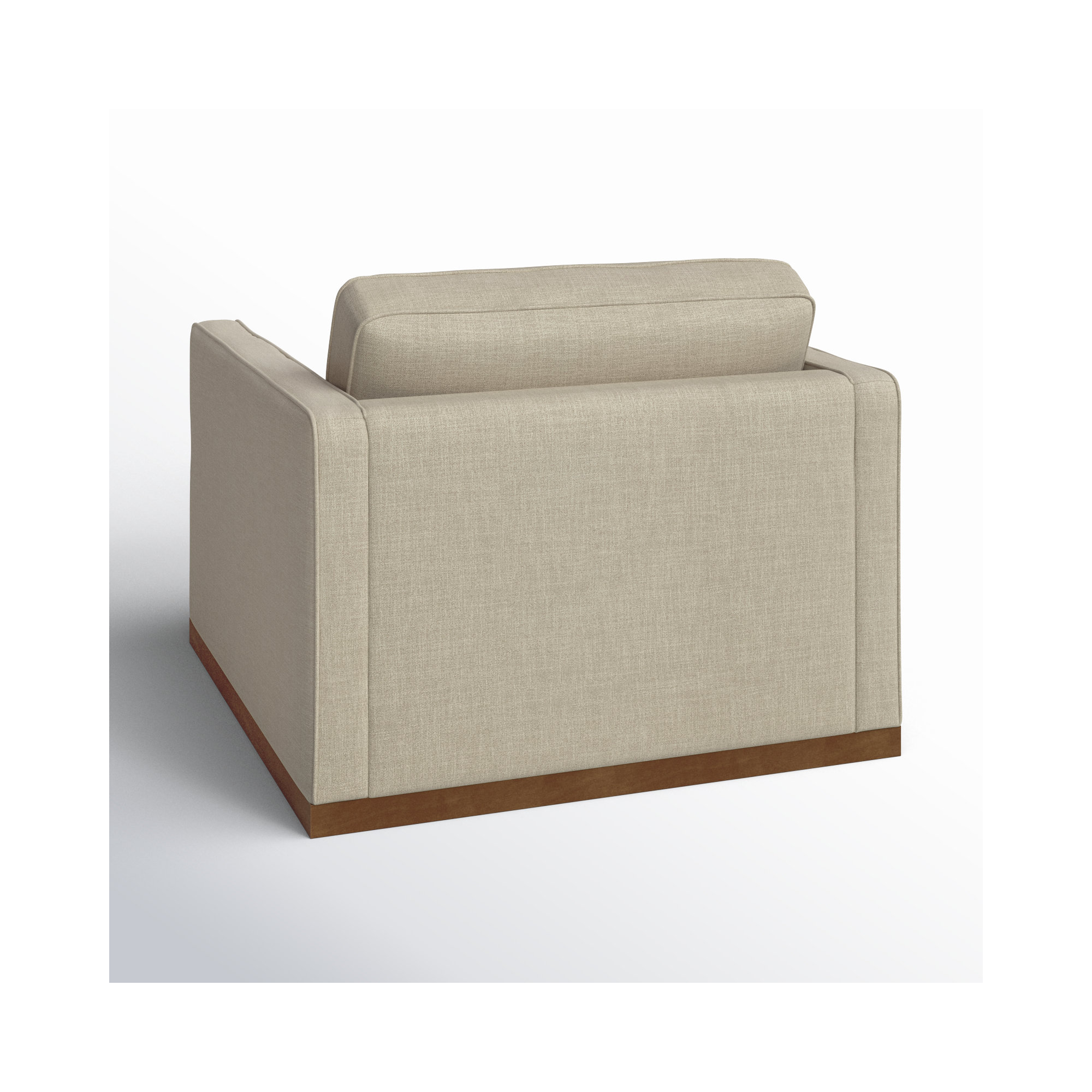 Bobbi 41'' Wide Upholstered Armchair, Beige