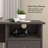 60W L Shaped Computer Desk with Storage in Heather Gray-900146548