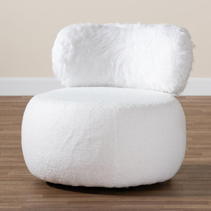 Upholstered Barrel Chair