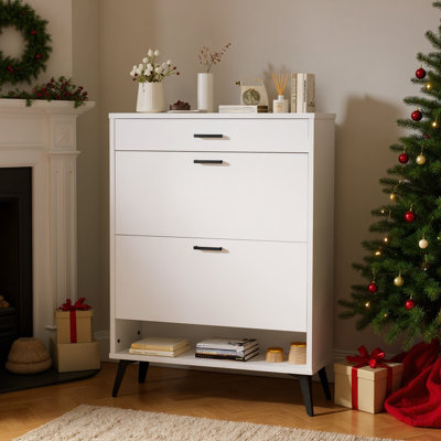 20 Pair Shoe Storage Cabinet
