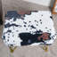 48.3cm Wide Rectangle Animal Print Footstool Ottoman