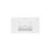 MEBO 19.7'' White Reinforced Acrylic Rectangular Bathroom Sink with Faucet and Overflow