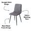 Kalie PAIR of Upholstered Dining Chairs-544195431