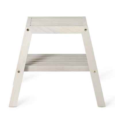 Belinda Solid Wood Accent Stool