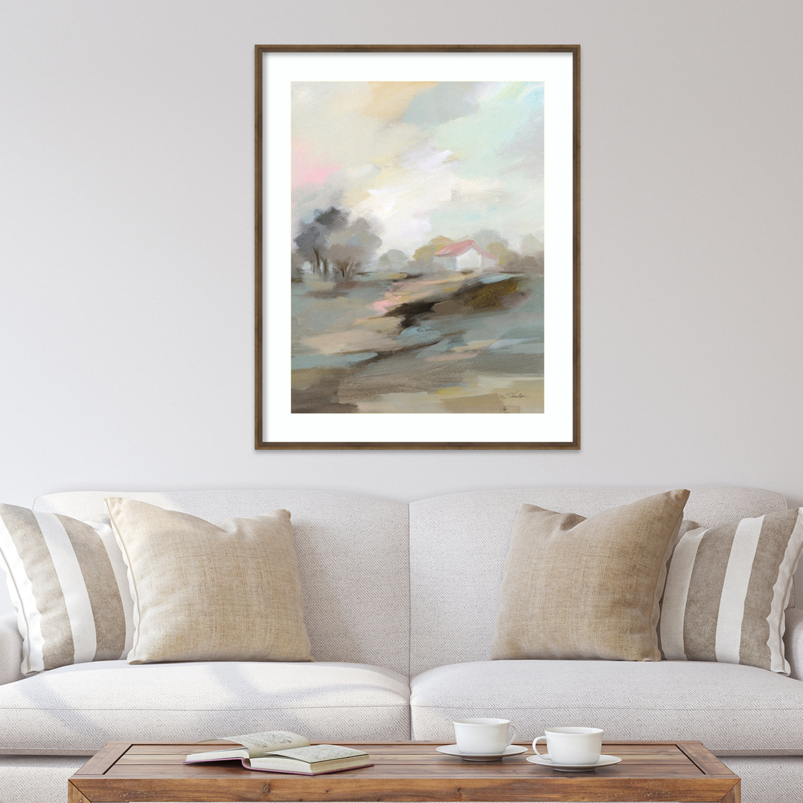 Farm In April by Silvia Vassileva, Bronze, 17" W x 21" H