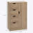 Freestanding Storage Cabinet, Bathroom Floor Cabinet With 4 Drawers And Door-875709231
