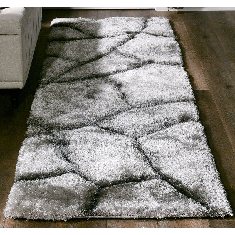 Abstract Indoor Rug, Runner 2'4" x 8'