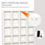 Lorentzen 130.5 cm H x 89 cm W Cube Bookcase-1150557606