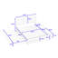 Grand lit plateforme tapissier à 2 tiroirs avec lit gigogne simple