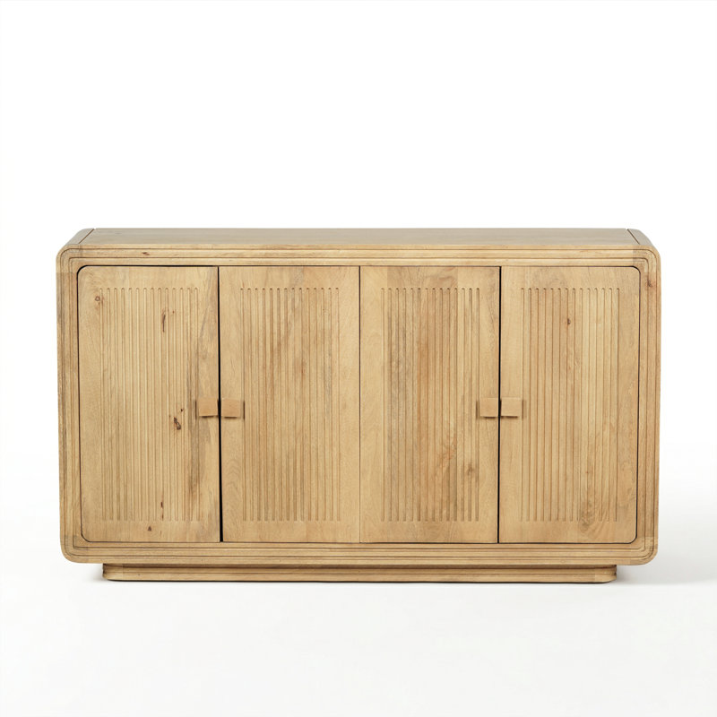 140cm Solid Wood Sideboard