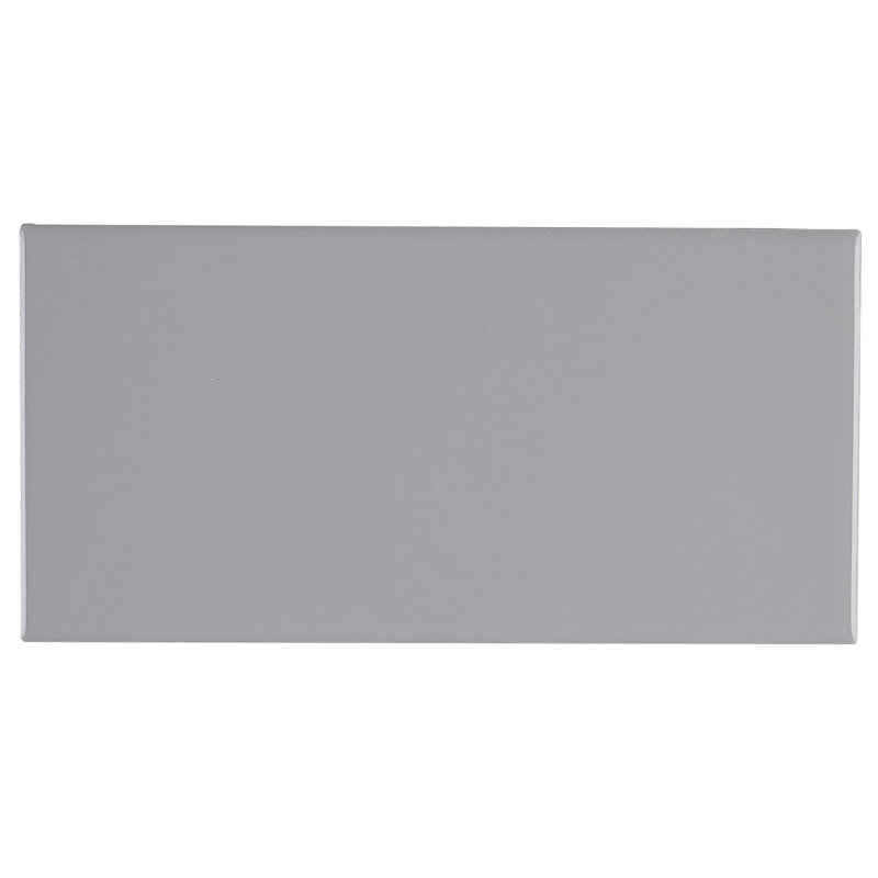 Carrelage de métro en céramique 4 po x 8 po Berkeley, Gris désert