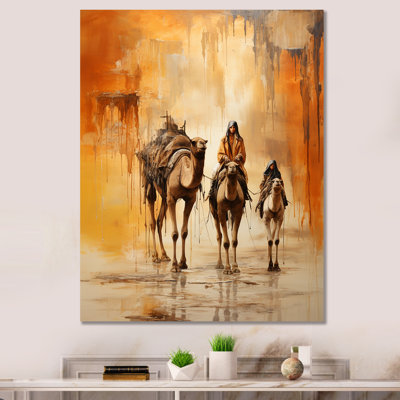 Arabic Journey Along The Silk Road II - Arabic Art Wall Art