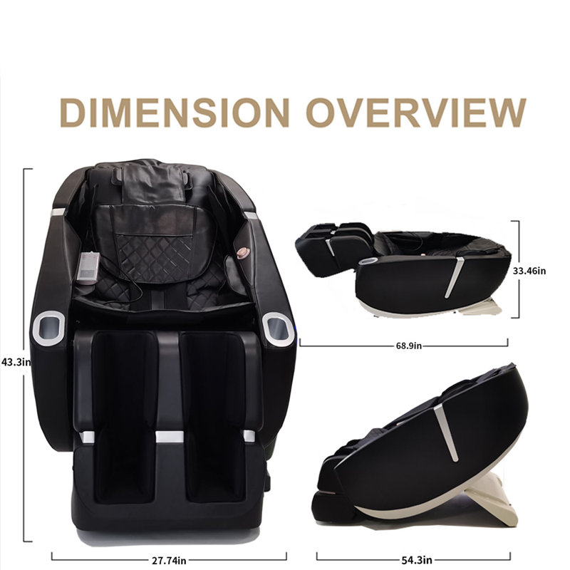 Faux Leather Massage Chair
