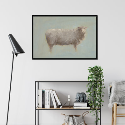 Badilla Sheep Strut III 1 Piece Painting