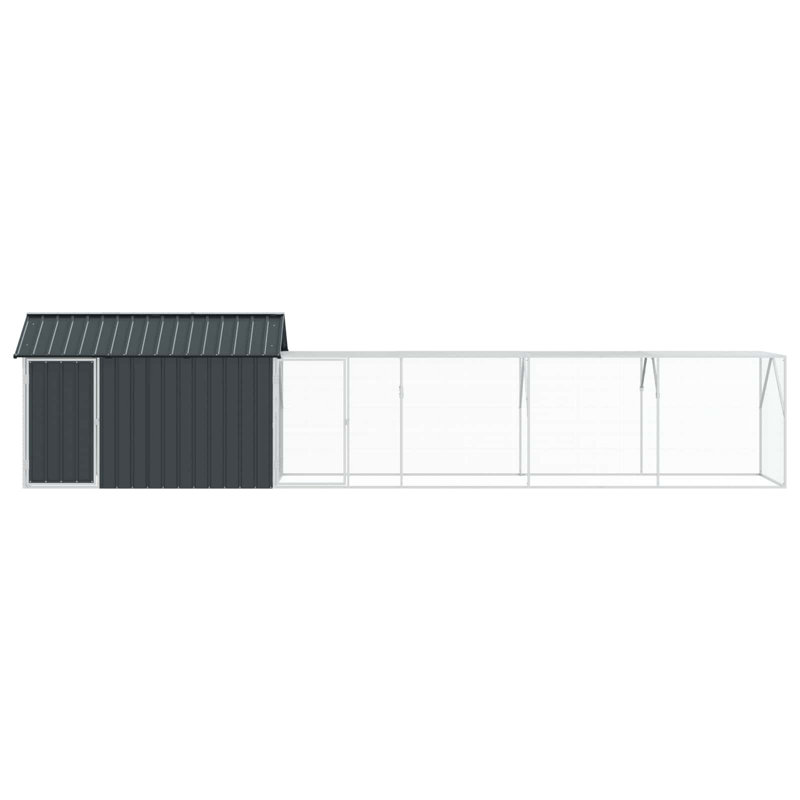 142cm Galvanised Steel Floor Bird Cage