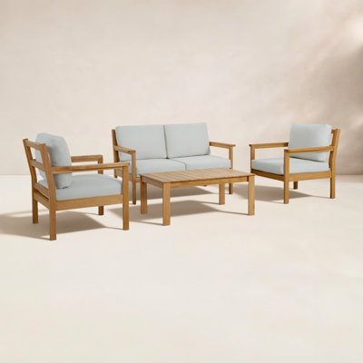 Lanie Eucalyptus Outdoor Sofa Set