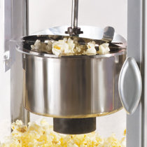 Great Northern Popcorn 0.5 Cups Oil Popcorn Machine, Red, Tabletop,  Stainless Steel, Dishwasher-Safe Parts