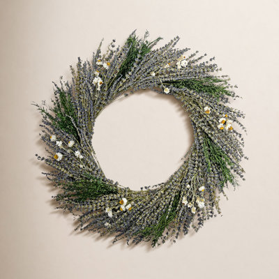 The Holiday Aisle® 21" Lavender Wreath