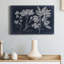 «Foliage On Navy VI», reproduction sur toile tendue-658963515