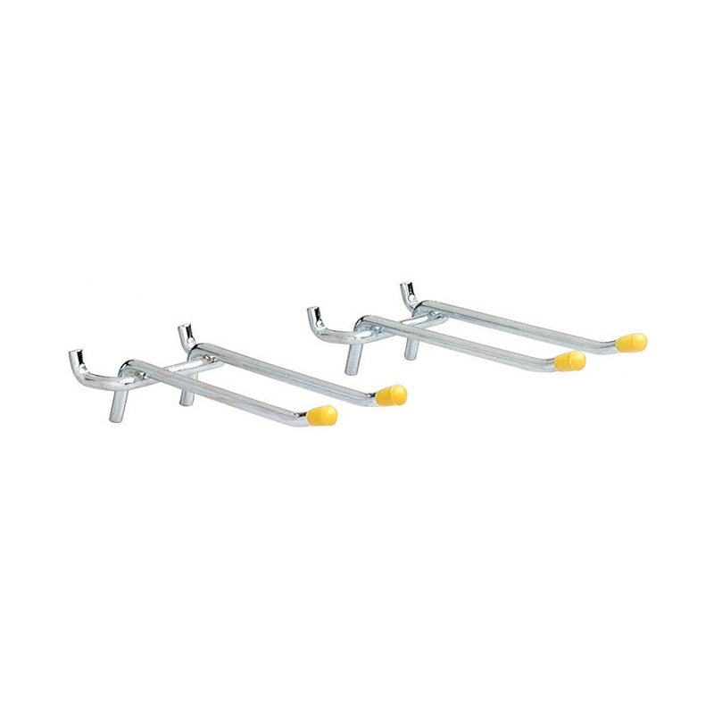 Steel Pegboard Hooks, 4"