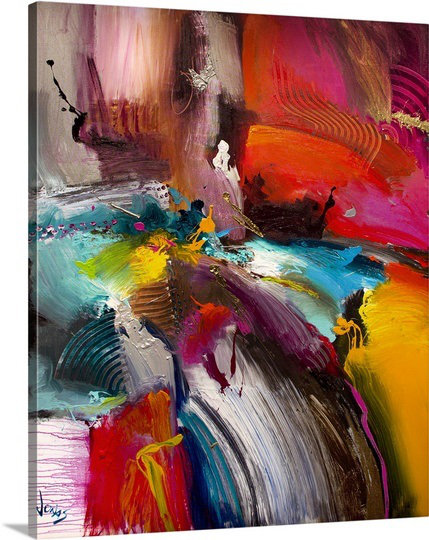 "Pool of life" par Jonas Gerard, impression sur toile, H 30 po x l 24 po x P 1,25 po