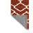 Machine Washable Trellis Brown Area Rug-115016841