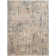 Addie Abstract Machine Made Power Loom Polyester/Polypropylene Area Rug in Beige/Grey