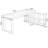 Brown L-Shaped Solid Wood desk-108840005
