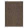 Shadyvale Machine Woven Polypropylene Area Rug in Brown