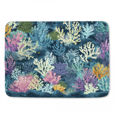 Marqueshia Microfiber / Microsuede Non-Slip Bath Mat