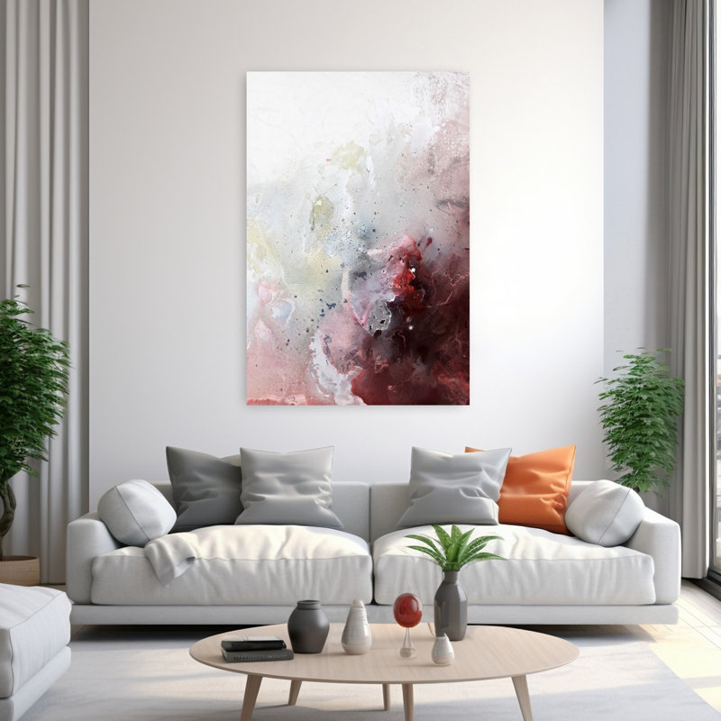 Still Water 7, art contemporain abstrait, H 60 po x l 40 po