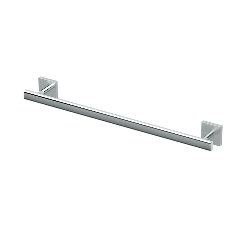 Porte-serviettes mural Elevate | Porte-serviettes pour salle de bain, Chrome, H 2 po x L 20,38 po x P 2,6 po