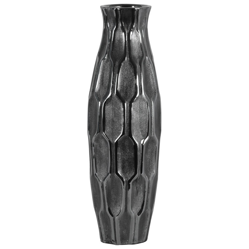 Vase de plancher rond en céramique Slyvia