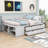 Nadiv Wooden Daybed with 4 Drawers-589121440-589121441