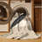 Machine Washable Maurice Traditional Canoe Modern Rug in Gray – Beige Binding-1392840517