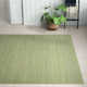 Genelda Handmade Jute / Sisal Green Rug