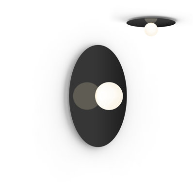 Bola Disc Single Light Flush Mount