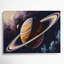 Art sur toile mauve Space Saturn-998795098