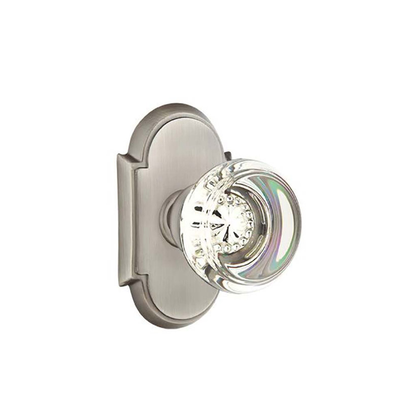 Double Dummy Georgetown Knob with #8 Rosette, Antique Nickel