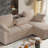 Multi - Functional Sectional Sofa Ensemble Featuring a Removable Cup Holder Tray, Storage - Integrated Chaise and Adjustable Backrests