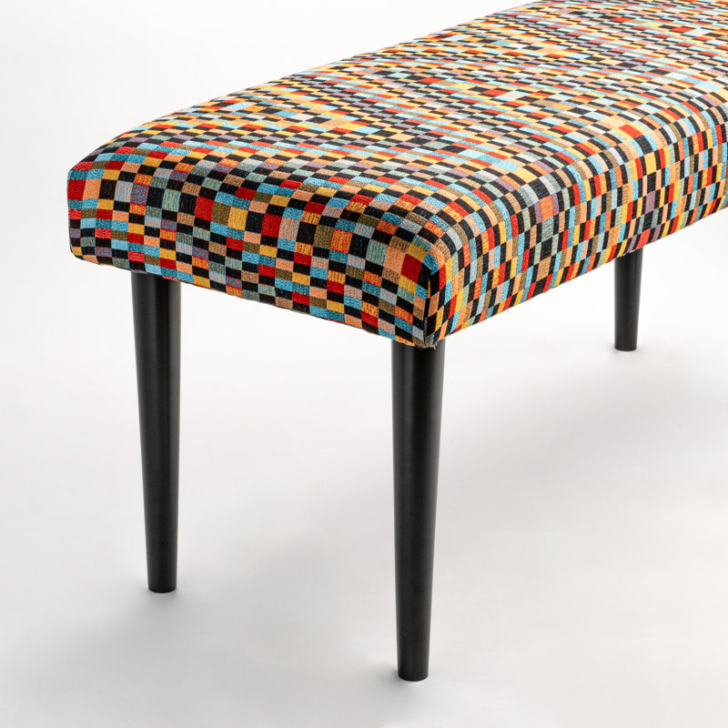 Leif Upholstered Bench, H45 x W100 x D35cm