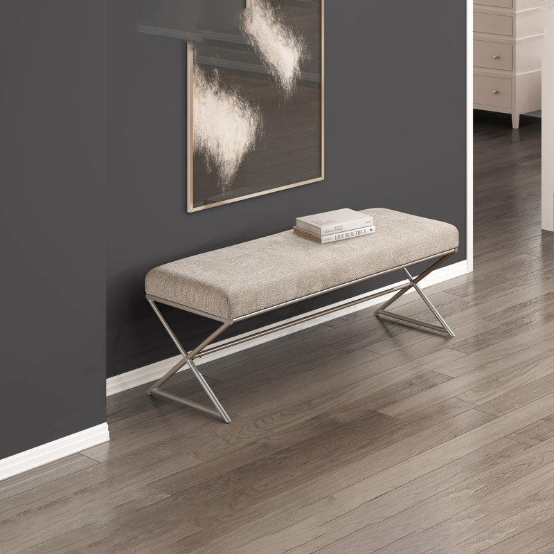 Banc d'entrée 1PC; Finition champagne