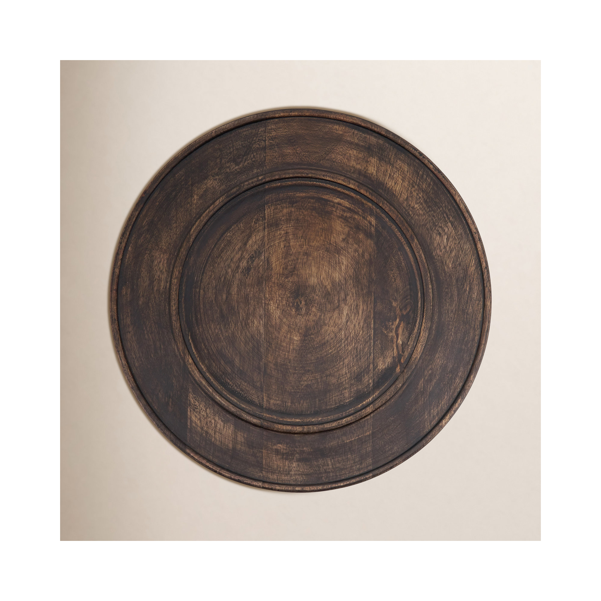Plinio Water Resistant Bamboo Charger 