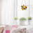 8.25"H Honeycomb Bees Tiffany-Style Window Panel
