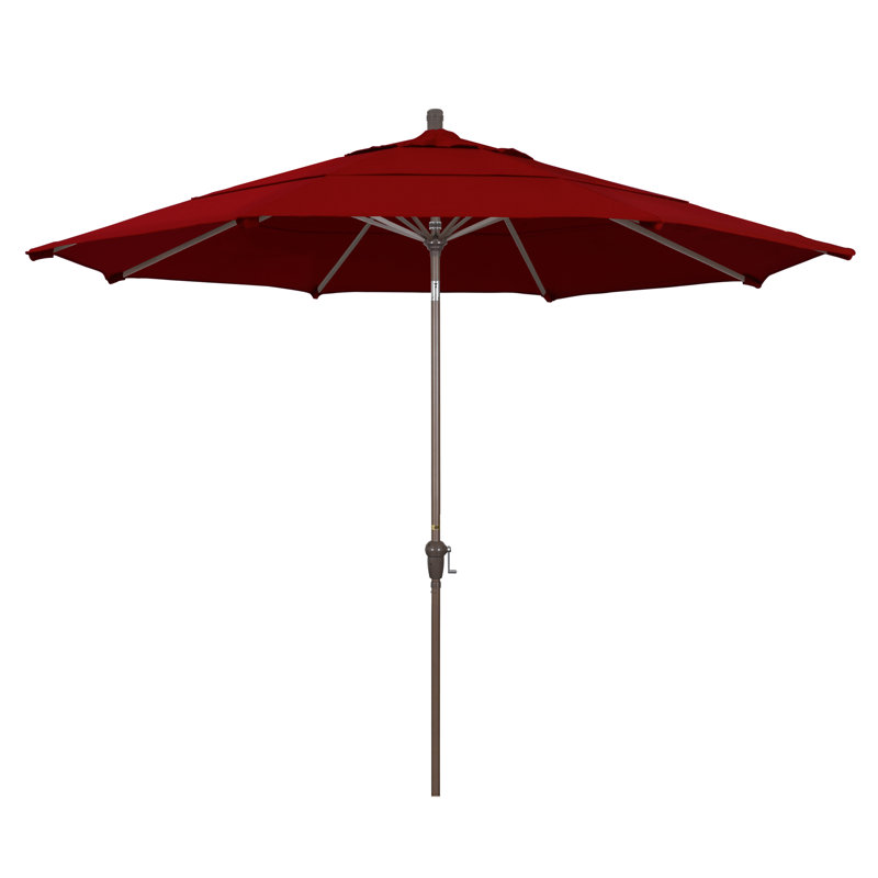 Parasol de marché 11 pi Austan, Rouge - Pacifica