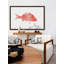 « big red fish », reproduction d’art encadrée-20586275