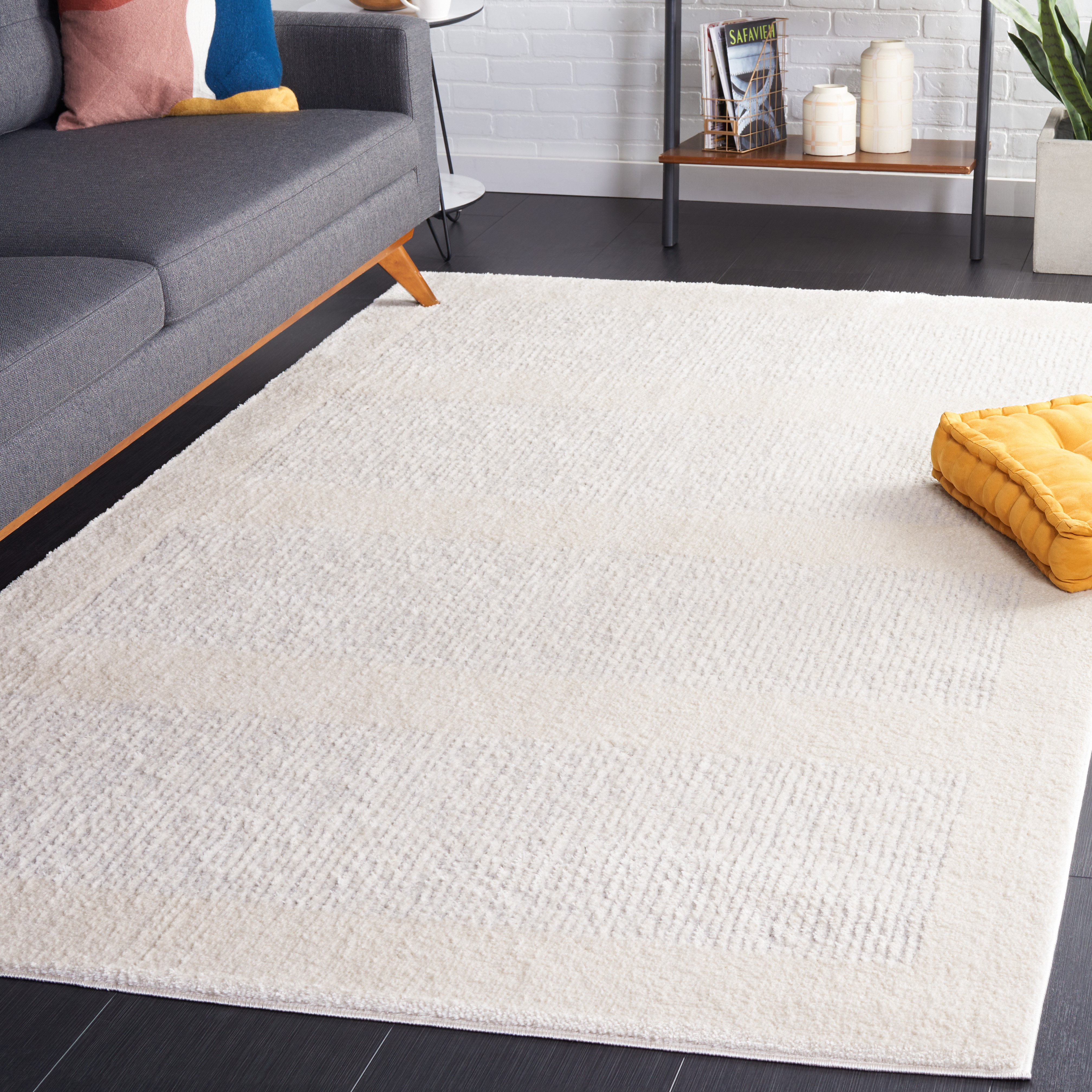 Blue Elephant Katoya Machine Woven Ivory/Grey Rug & Reviews | Wayfair.co.uk