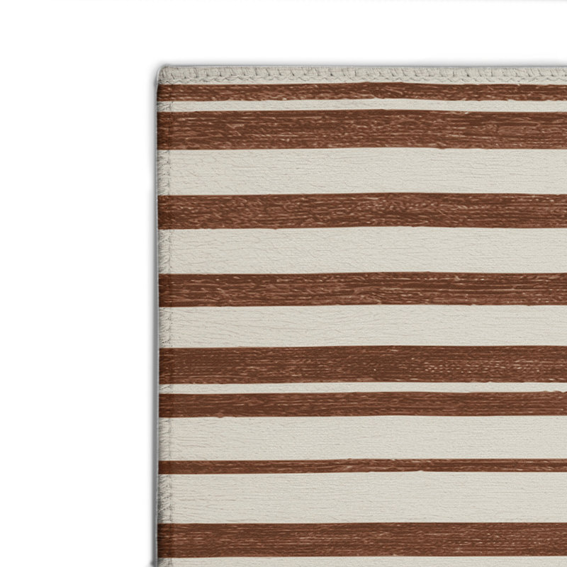 Tapis intérieur / extérieur beige HorizontalStripes